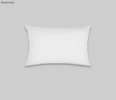 White Synthetic Fill Cushion - 20 x 14 inch