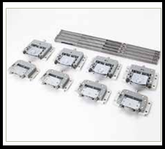 Trueliving_WARDROBE SLIDING ROLLER SOFT CLOSE (ZINC) 18-25 MM Silver