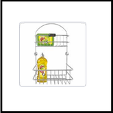 Trueliving_DETERGENT HOLDER_Metal Silver *9''7''16''