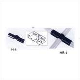 Trueliving_Metal Joint - HR 4 Finsih Color Coated Length 100-120mm Black