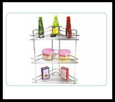 Trueliving_TRIPPLE CORNER Silver *12''12''21''