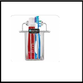 Trueliving_TOOTH BRUSH HOLDER_Metal Silver *7''6''8''