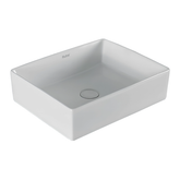 Trueliving_Croma Table Top Wash Basin (White) 48D x 48W x 13.5H Centimeters