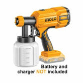 Trueliving_Air Tools-Spray Gun-Tools & Hardware-INGCO Lithium-Ion Spray gun CSGLI2001 20V, 800ml Container capacity