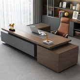 Trueliving Feel Modern Wood Office Table Living Room H 14 x W 33 x D 33