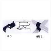Trueliving_Metal Clamps - HR 6 Black
