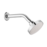 Trueliving_Cosmo Overhead Shower (4 Inches) with Shower Arm (9 Inches) Silver