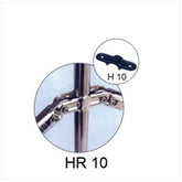 Trueliving_Metal Clamps - HR 10 Silver