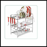 Trueliving_KITCHEN RACK (18x18)_Silver_Steel