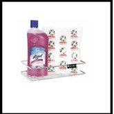 Trueliving_SINGLE SHELF WALL MOUNTED Wired Silver *26'' 13'' 5''