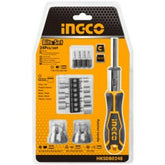 Truliving_Hand Tools & Hardware-Screwdriver & Screwdriver Set-Tools & Hardware-INGCO 24 Pcs Screwdriver Set HKSDB0248