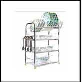 Trueliving_KITCHEN RACK (24x18)_Silver_Steel