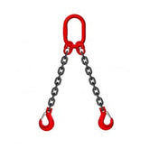 Trueliving_2-Legs Alloy Steel Chain Slings_Chain Size mm Load Capacity Kg.(0°<β≤45°) Load Capacity Kg.(45°<β≤60°) 6 1600 1120