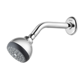 Trueliving_Beta Overhead Shower (3 Inches) with Shower Arm (9 Inches) Silver