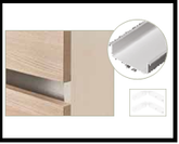 Trueliving_HANDLE LESS C PROFILE Silver