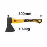 Truliving_Axes-Hand Tools & Hardware-Tools & Hardware-INGCO Axe HAX0206008 | 600g | Drop-forged hammerhead