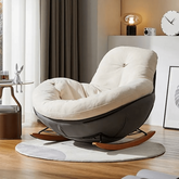 Trueliving White Wood Chair Living Room H 34 x W 27 x D 31.5