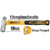 Truliving_Hammers & Accessories-Hand Tools & Hardware-Tools & Hardware-INGCO Ball Pein Hammer HBPH88016 | 16oz/450g | Drop-forged hammerhead