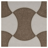 Trueliving_Sunhearrt Azotic Brown Textured 300 mm x 300 mm Vitrified Parking Tile_Price-40_Per Sq Ft.