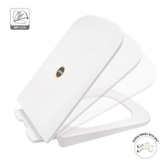 Trueliving_Elite Square Toilet Seat Cover (Soft Close) width 35 cm, length 40-41 cm. width 36 cm, length 41-48 cm.