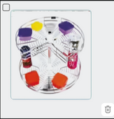 Trueliving_CAROUSEL UNIT *DIA-18, 20*20 Silver