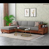 Trueliving Luxurious Dark Four Seater Sofa Leather Finish 76.2D x 177.8W x 76.2H Centimeters