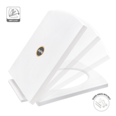 Trueliving_Exclusive Stanza Toilet Seat Cover (Soft Close) width 35 cm, length 40-41 cm. width 36 cm, length 41-48 cm.