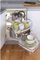 Trueliving_S CAROUSEL (SOFT CLOSE) 24-28 Inch White Metal