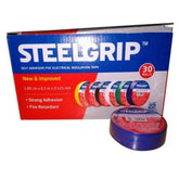 Trueliving_Steelgrip Self Adhesive PVC Electrical Insulation Tape Rolls (6.50m Each)