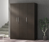 Kosmo Grace 3 Door Wardrobe (Flowery Wenge Finish)