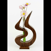 Trueliving Multi-color Wood Rosy Flower Vase 41L x 24W x 10H Centimeters