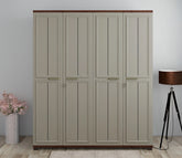 Sahara 4 Door Wardrobe - Stone Grey Modern Ash