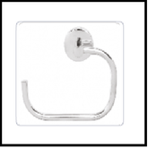 Trueliving_TOWEL RING_Metal Silver