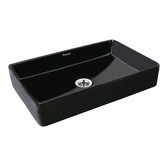 Trueliving_Electra Table Top Wash Basin (Black) 48D x 48W x 13.5H Centimeters