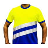 Trueliving_Reflective Royal Classic T-Shirt Kooltex Fabric