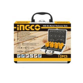 Trueliving_Core Drill Accessories-Power Tools Accessories-Tools & Hardware-INGCO Bi-metal Hole saw set AKH0121 | 12pcs set