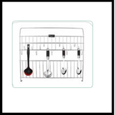 Trueliving_LADDLE CRADDLE Wired Silver *19'' 3'' 18''