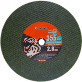 Trueliving_Cut Off Wheel MX - 2 Series Product Diameter in mm Thickness in mm Arbor Hole 14″ MX2 355 2.8 25.4