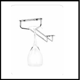 Trueliving_WINE GLASS RACK SINGLE_Silver_Steel