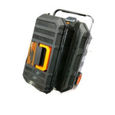 Trueliving_2 In 1 Plastic Rolling Tool Box Bottom Box: 61 x 37 x 37 cm Top Box: 51 x 26 x 23 cm