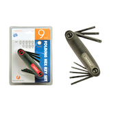 Trueliving_Folding Type Key Sets (Blister Packing) PRODUCT NO. SIZES KFM 8 Hex Allen Keys(1.5mm, 2mm, 2.5mm, 3mm, 4mm, 5mm, 6mm, 8mm)