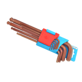 Trueliving_Allen Keys Long Ball Point Set (inch) PRODUCT NO. SIZES KBHI 10L 10 Pcs. Set ( 1/16, 5/64, 3/32, 1/8, 5/32, 3/16, 7/32, 1/4, 5/16, & 3/8 inches )