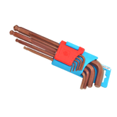 Trueliving_Allen Keys Long Ball Point Set (mm) PRODUCT NO. SIZES KBHM 9L 9 Pcs. Set (1.5mm, 2mm, 2.5mm, 3mm, 4mm, 5mm, 6mm, 8mm,10mm)