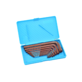 Trueliving_Allen Key Sets Brown Finish (mm) 9 Pcs. Set (1.5mm, 2mm, 2.5mm, 3mm, 4mm, 5mm, 6mm, 8mm,10mm)