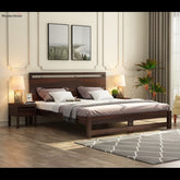 Trueliving Soft  designer Light masterbed Laminated Finish & PU Finish 6Ft *6Ft *1Ft