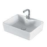 Trueliving_Swift Table Top Wash Basin (White) 48D x 48W x 13.5H Centimeters