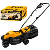 Trueliving_Tools & HardwareI Yellow NGCO Electric Lawn Mower LM385 1600W, with high Speed 3500rpm (Grass Box Size : 45L)