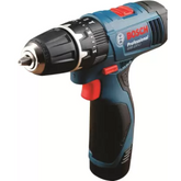 Trueliving_Bosch GSB 120-LI Kit Professional Impact Drill 500W Battery Capacity ----- 1.5 Ah No-Load Speed (1st / 2nd) ---- 0 - 400 / 0 - 1300 rpm