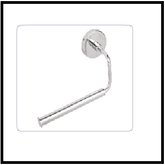 Trueliving_TOWEL RING_Metal Silver