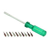 Trueliving_Bit Driver Sets Torx T5, T6, T8, T10 Philips No. 0, 1, 2 Flat: 3mm, 4mm, 5mm